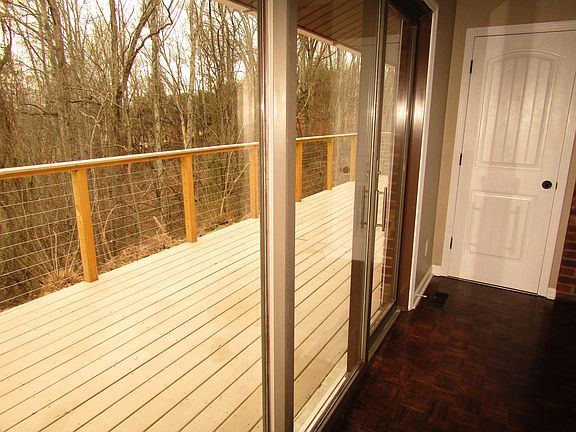 deck out to a great view of Gray Tn