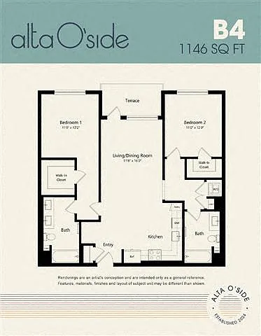 Floor plan B4