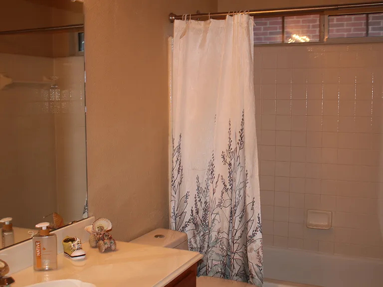 Hall Bath adjoining Bedroom 3