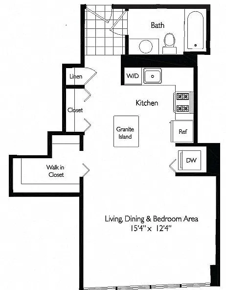 Floor plan STUDIO 12 - TIDES
