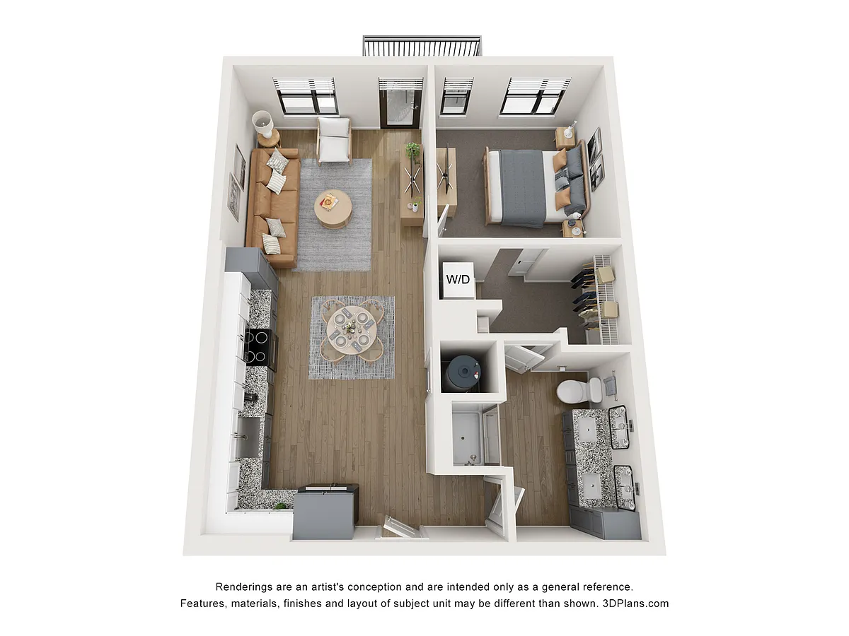 Floor plan The Lennon - Workforce Housing