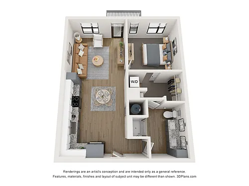 Floor plan The Lennon - Workforce Housing
