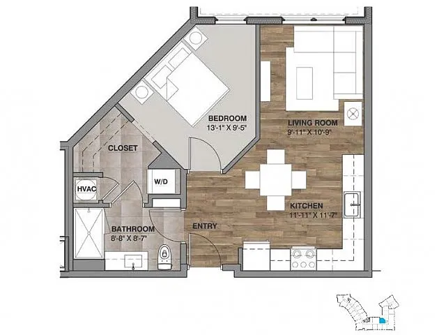 Floor plan F