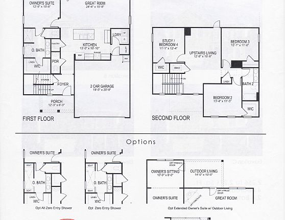 Flipped floorplan