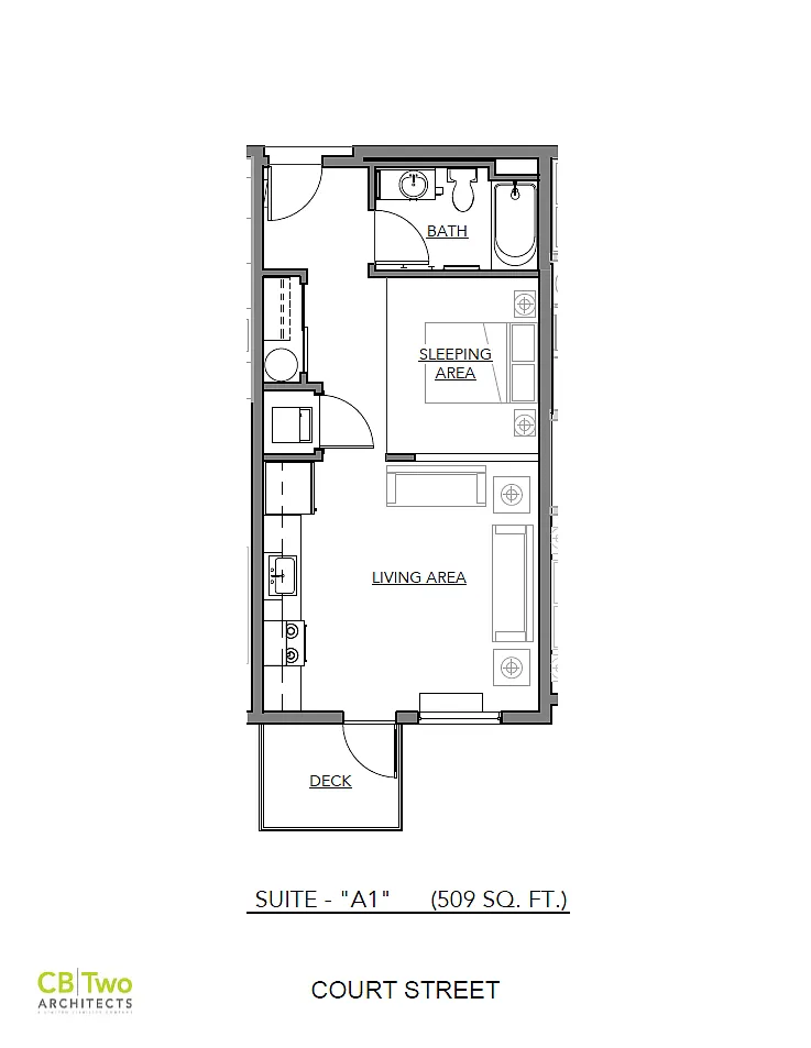 Floor plan A1-STU