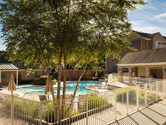 One of two sparking pools!