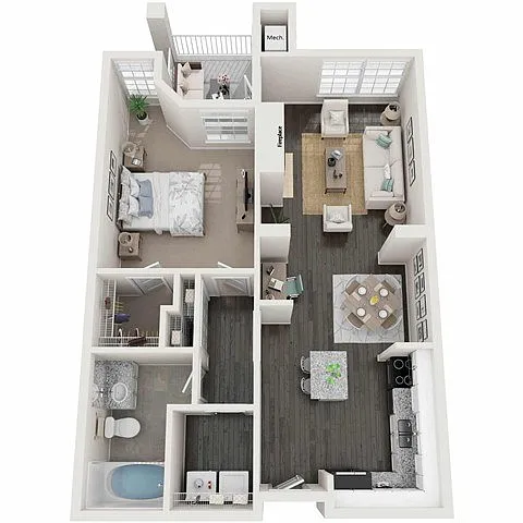 Floor plan Paper Birch