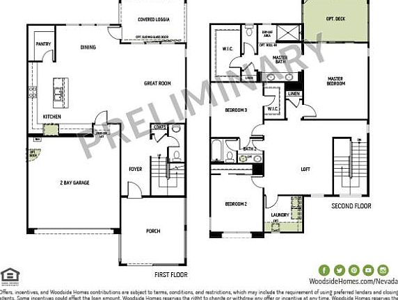Woodside Homes - Sandstone Plan 4