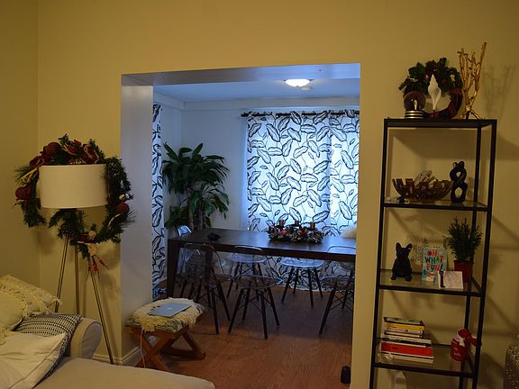 Sun-room as viewed from living room