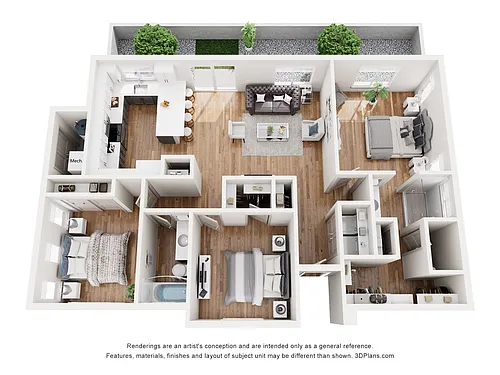 Floor plan Ironwood