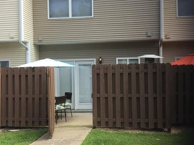 Rear of Unit