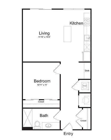 Floor plan A19