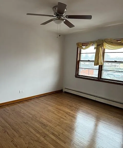Bedroom 2 with hardwood floors!