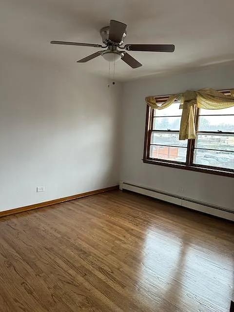 Bedroom 2 with hardwood floors!