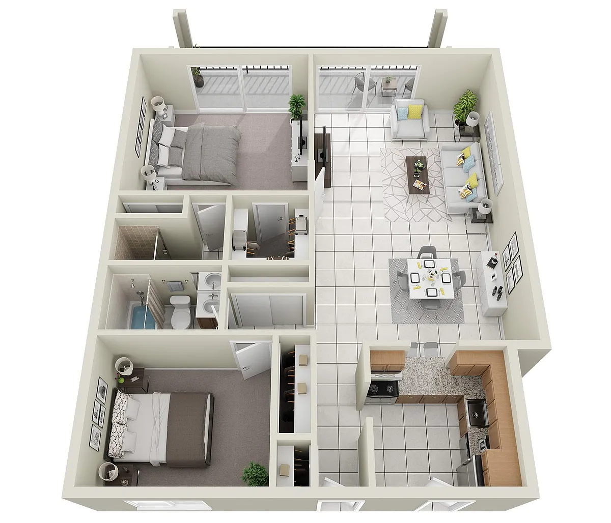 Floor plan Royal (B1)