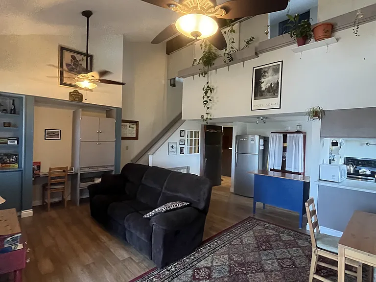 Wonderful open concept with very tall ceilings!