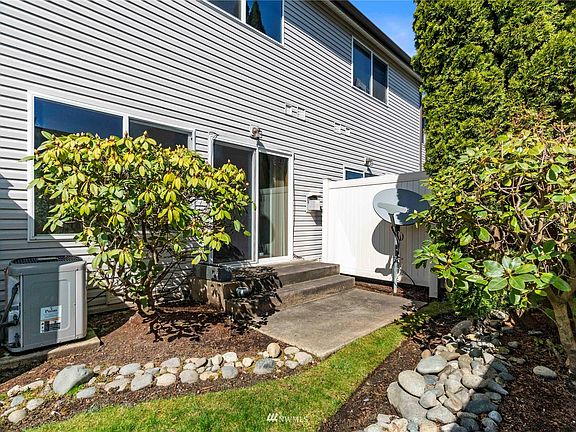Mature landscaping for privacy