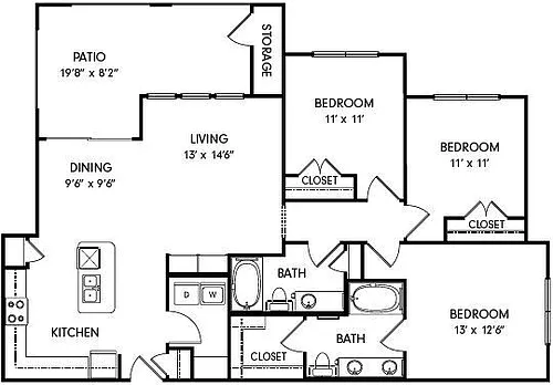 Floor plan C2
