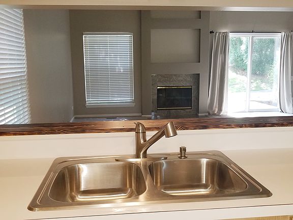Kitchen into living rm