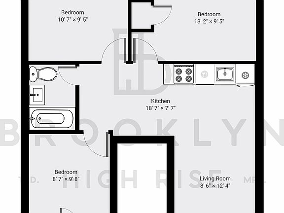 2nd image of 1143 Greene Ave APT 3R