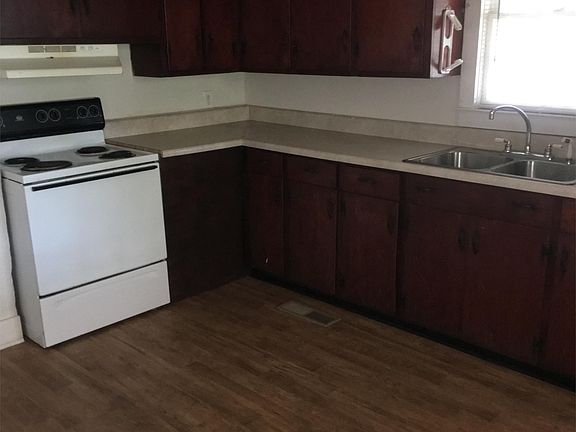 Kitchen from side door