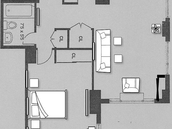 3rd image of 1 Irving Pl APT U17f