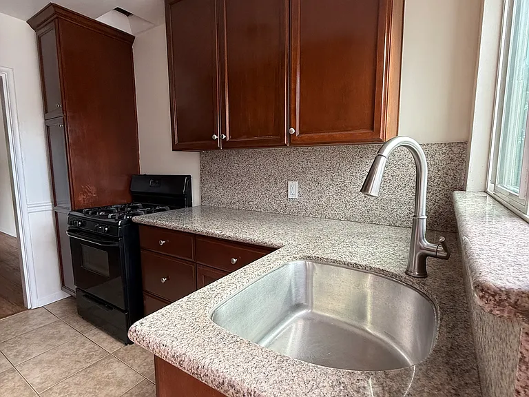 Kitchen with stove