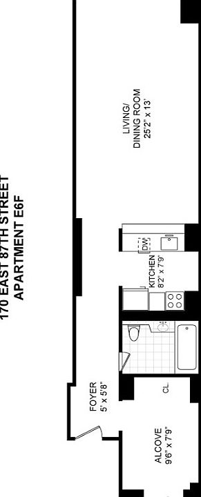 1st image of 170 E 87th St APT E6f