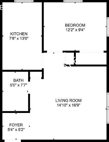 Free First Month Rent......Newly Rehabbed one bedroom in Muncie! / 1205 N. Blaine — Photo 2