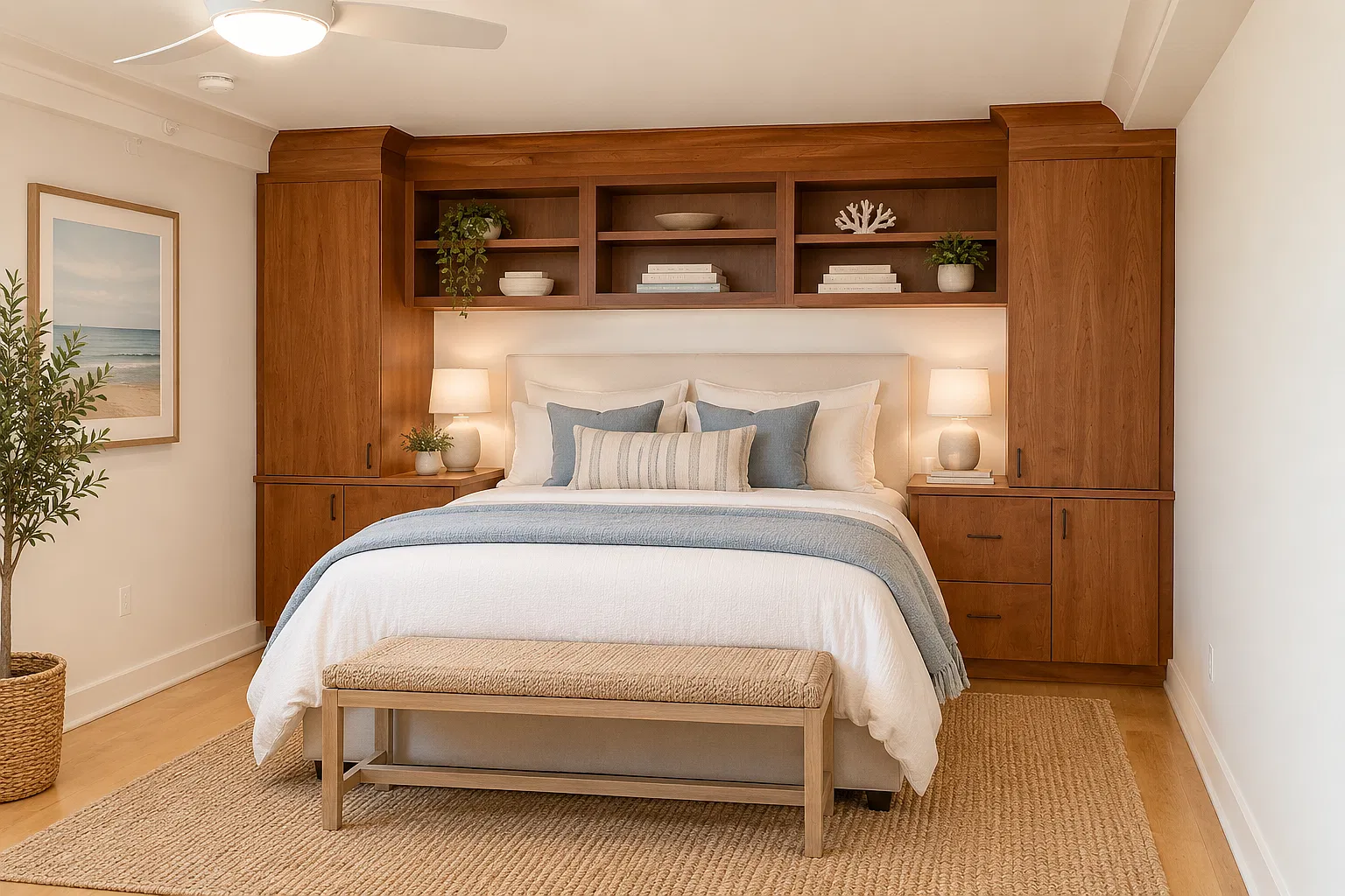 Enhanced with furnishings