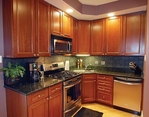 Stunning Walnut-Stained Cherry Kitchen