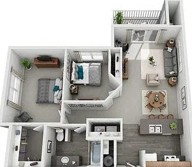Sawyer Trail Apartments & Townhomes — Photo 33