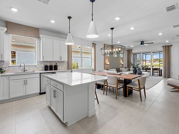 Open concept kitchen