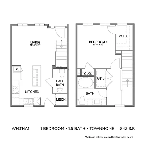 Floor plan WH.THA1