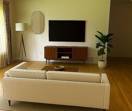 Virtually staged option