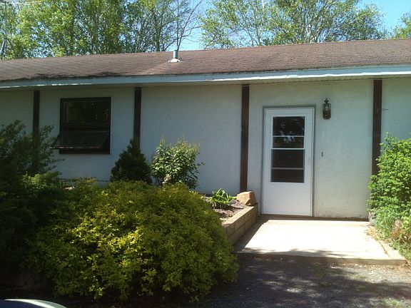 Front of house faces east