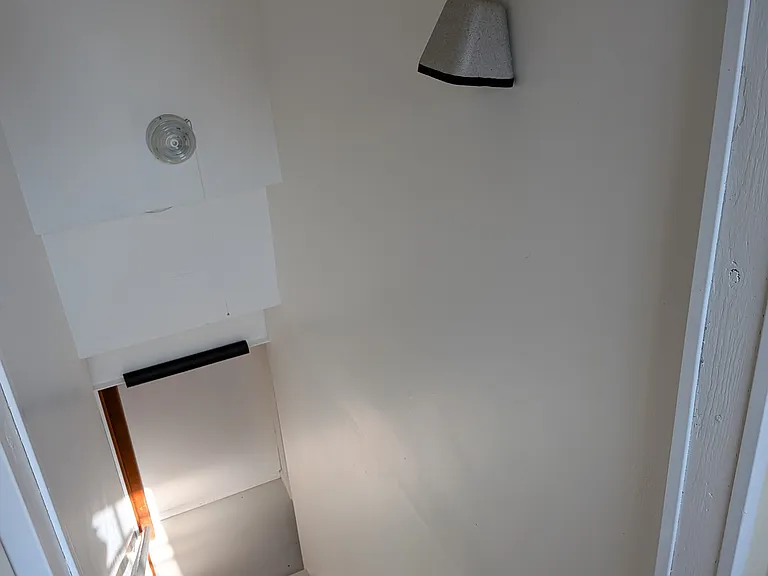Basement stairs from kitchen