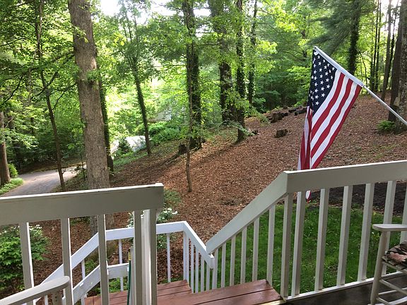 very private front porch