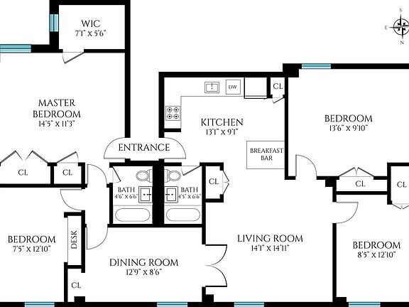 2nd image of 112 W 72nd St #2AB