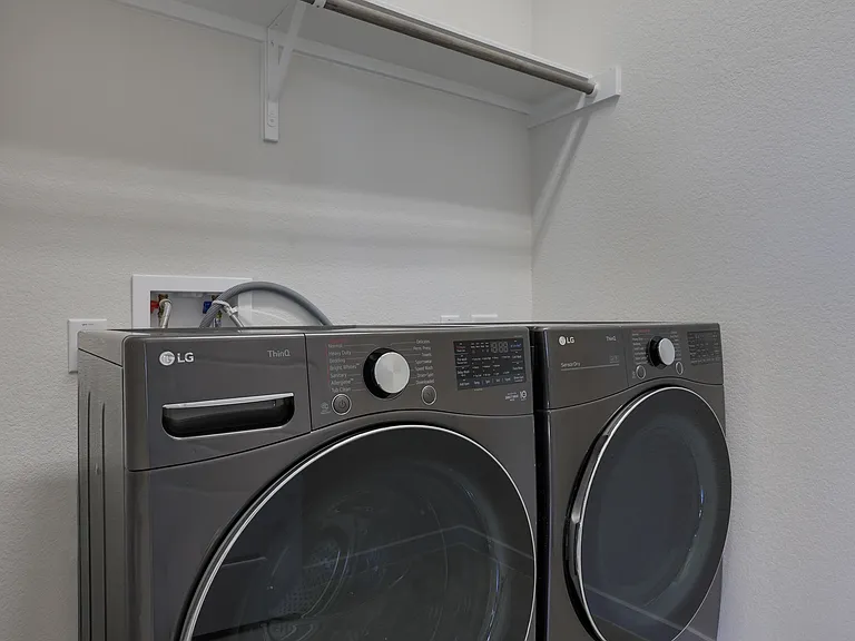 Laundry Room with included washer & dryer