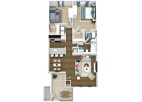 Floor plan B2