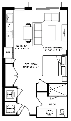 Floor plan Blackwell