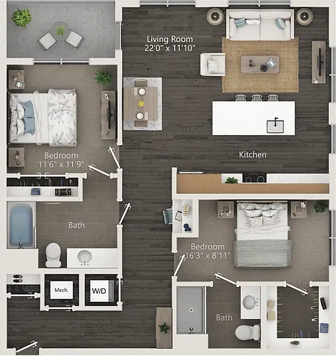 Floor plan B5