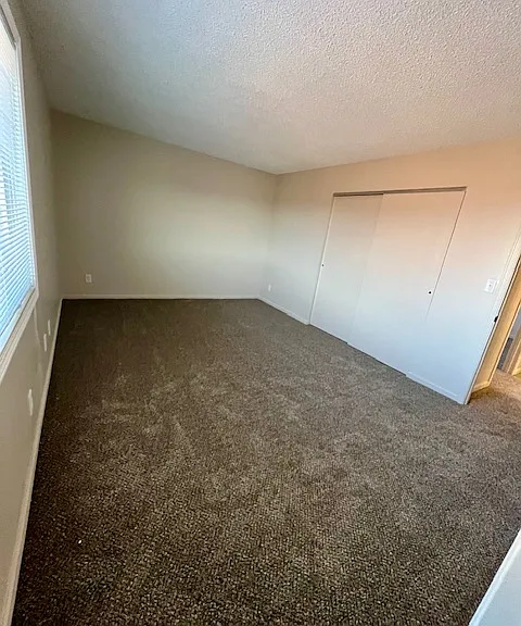 Primary with large double closet