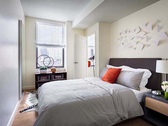 Light filled bedrooms with spacious closets in each, customized to be the smartest, best-dressed clo