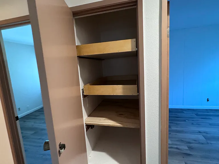 Hallway pantry storage