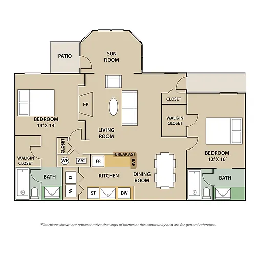 Floor plan Berkeley