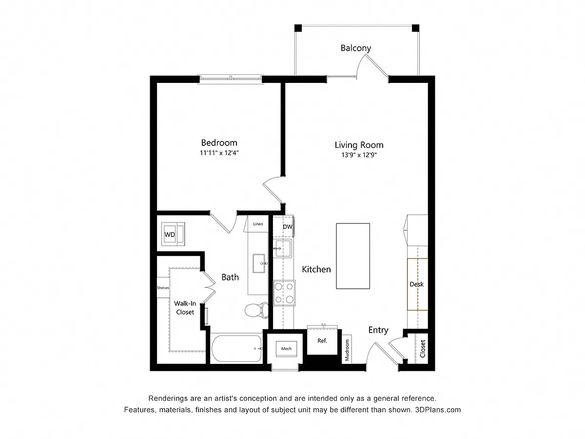 Floor plan TY.A2.1