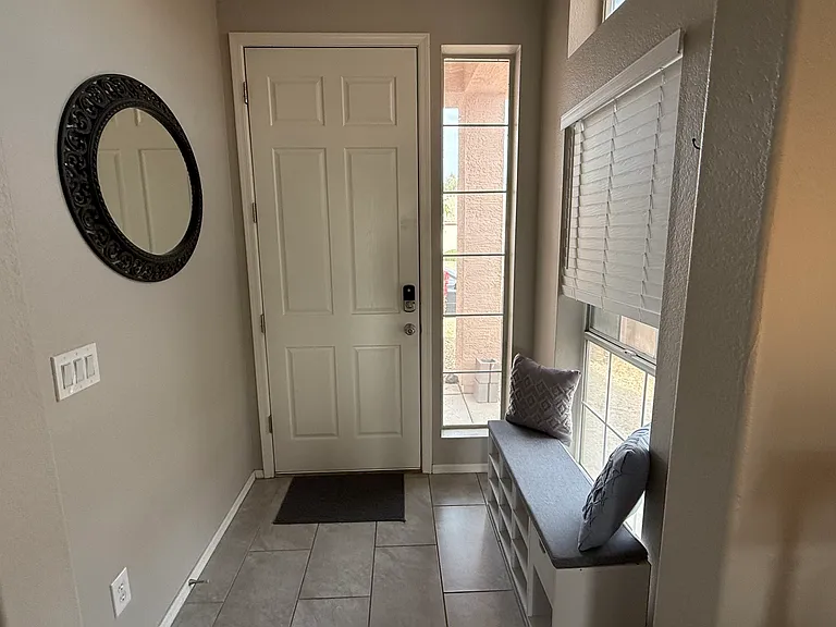 Front door entrance.