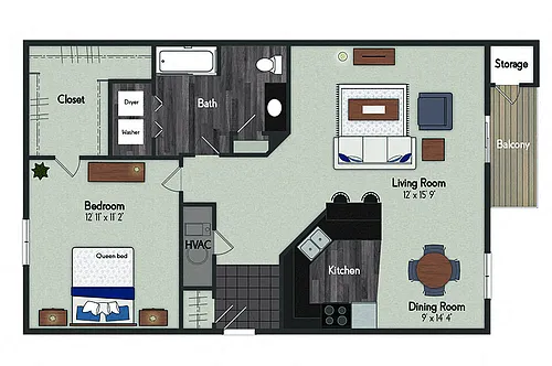 Floor plan Rio Grande